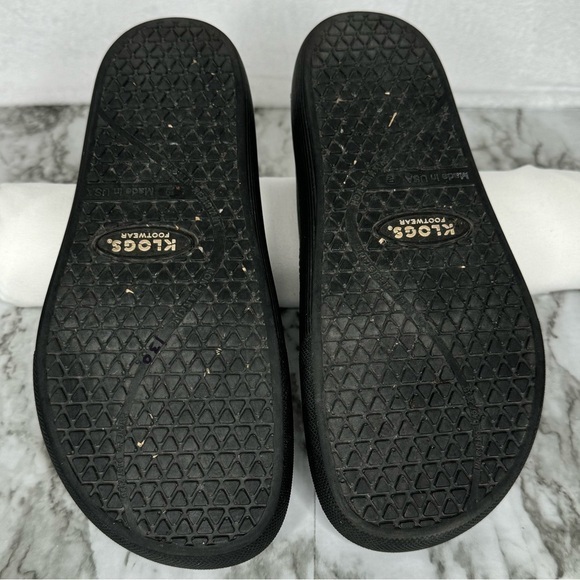Klogs Footwear Men's Shark‎ Black- Sz 9 (Medium width) - Picture 8 of 9